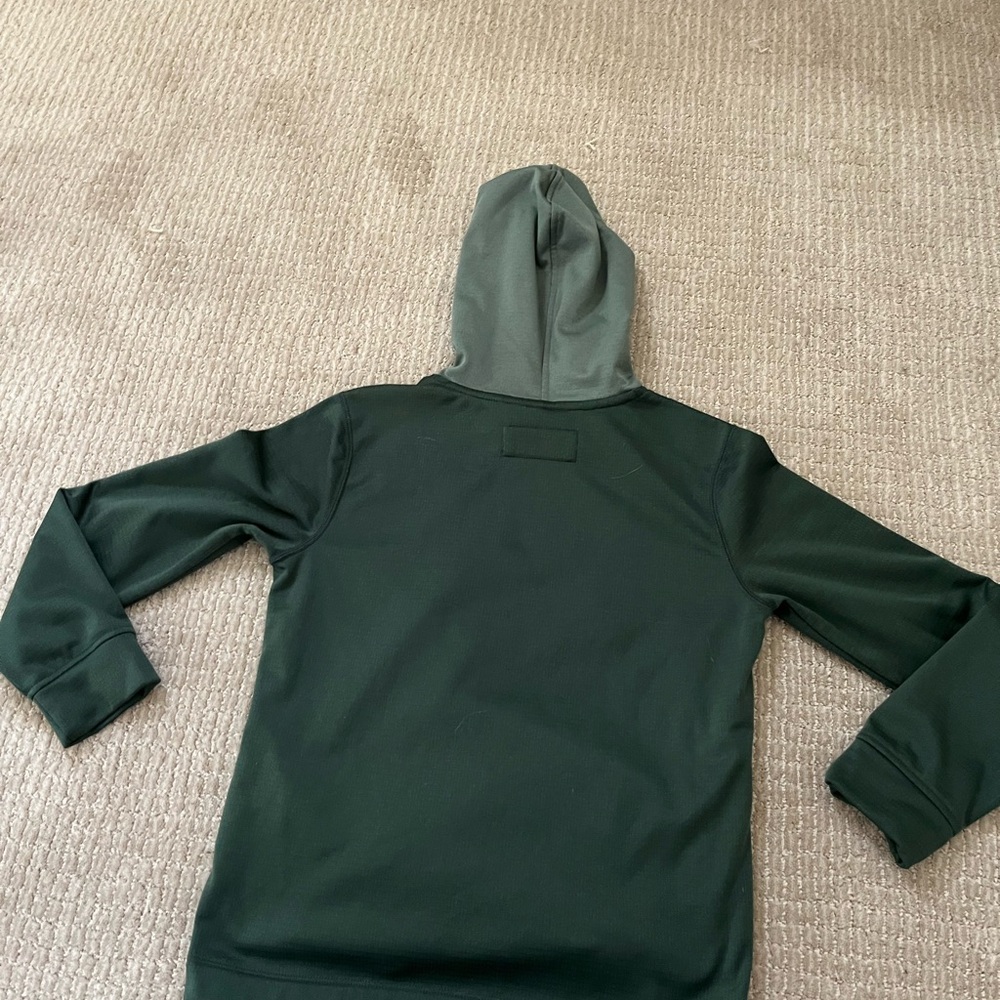 Abercrombie Kids Gray Hooded Sweatshirt - Picture 3 of 4
